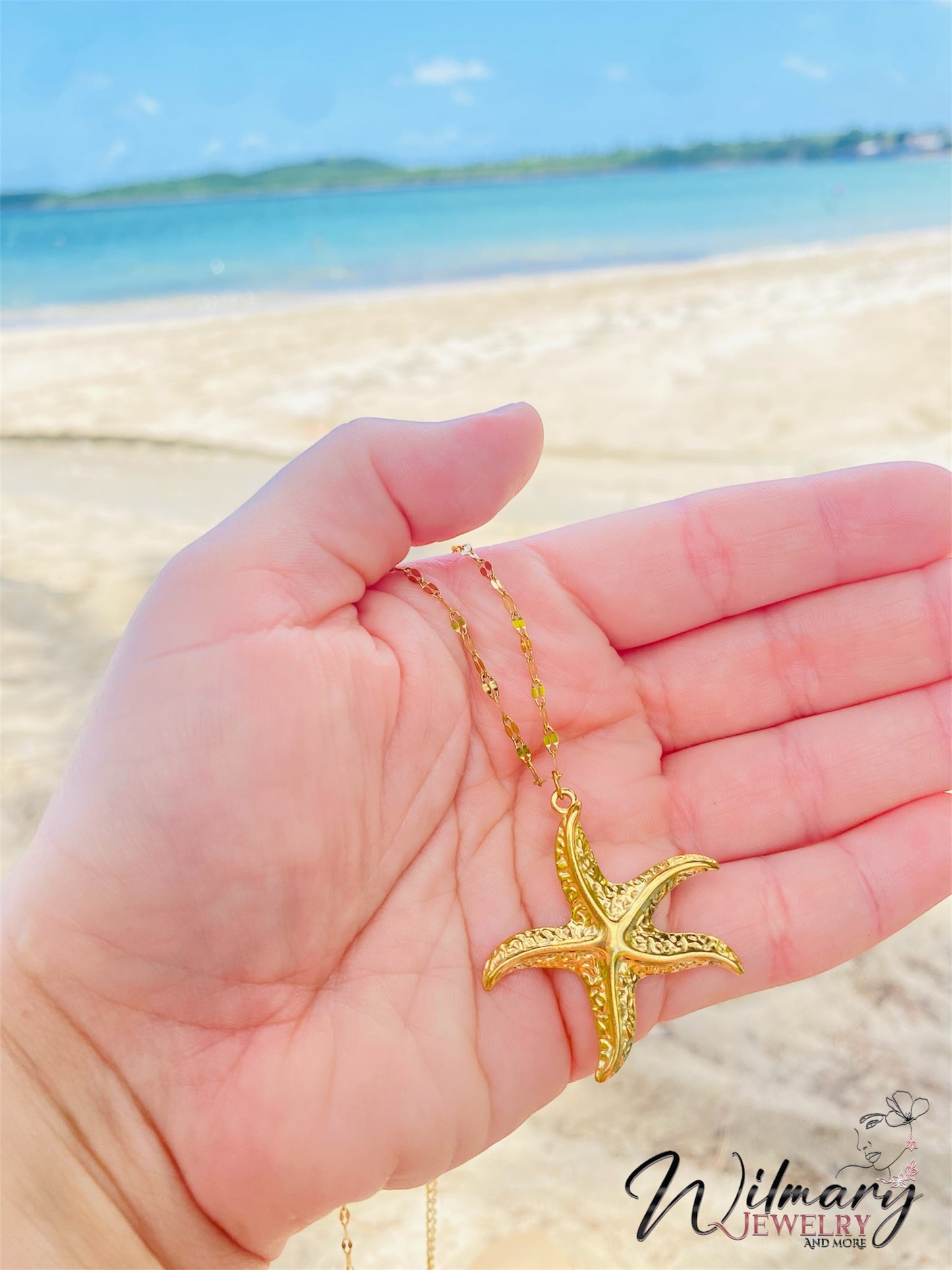 Starfish necklace