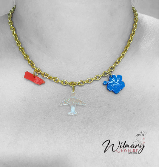 PR Travel necklace