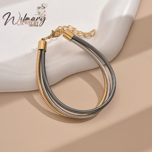 Brazalete tres tonos