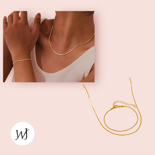Set simple color oro