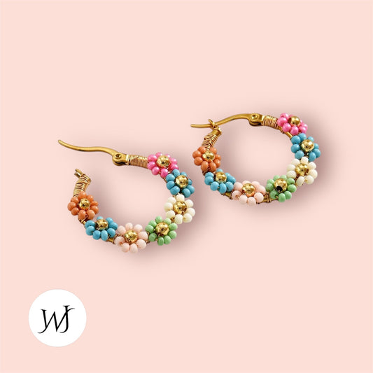 Lovely floral earing