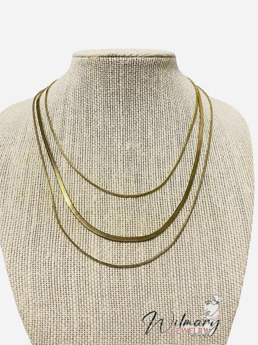 Conjunto tres cadenas
