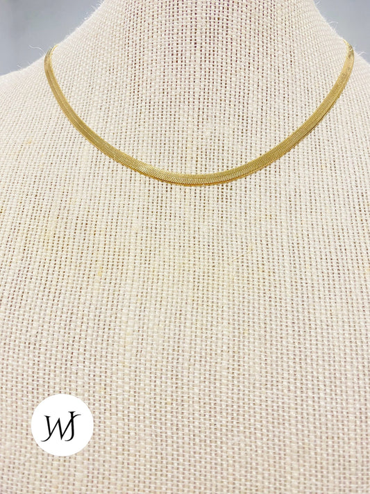 Chain simple gold