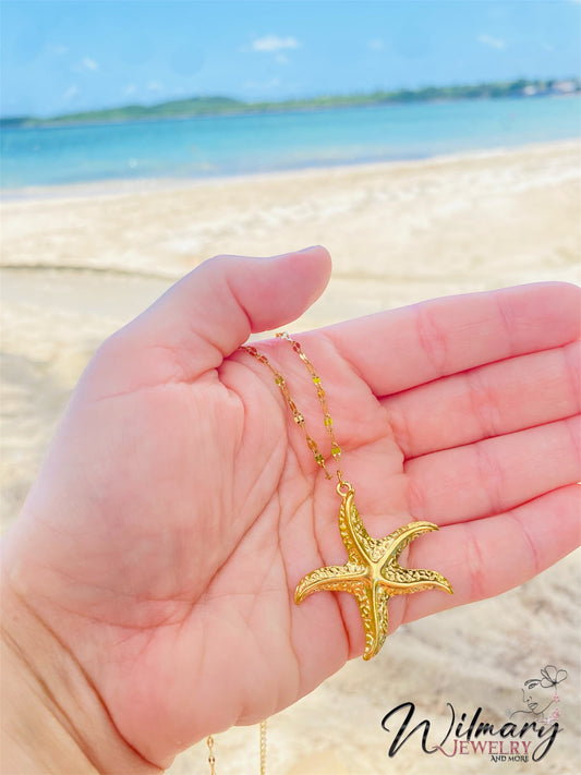 Starfish necklace