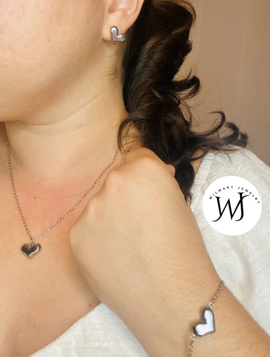 Set Heart plated